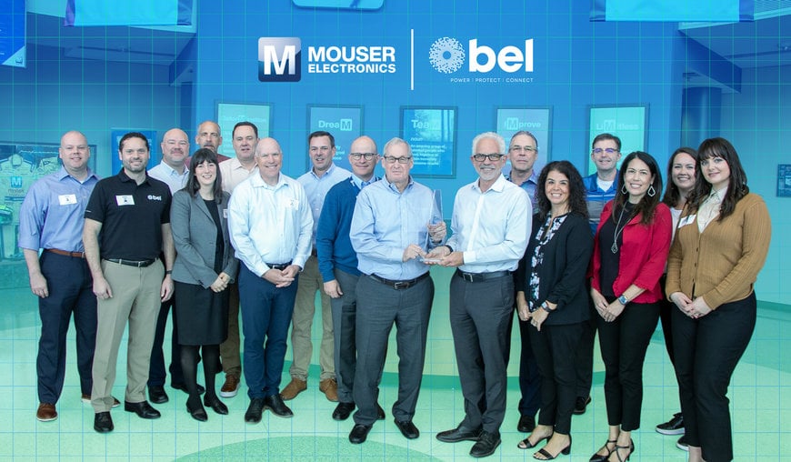 Mouser Electronics Named 2022 Distributor of the Year